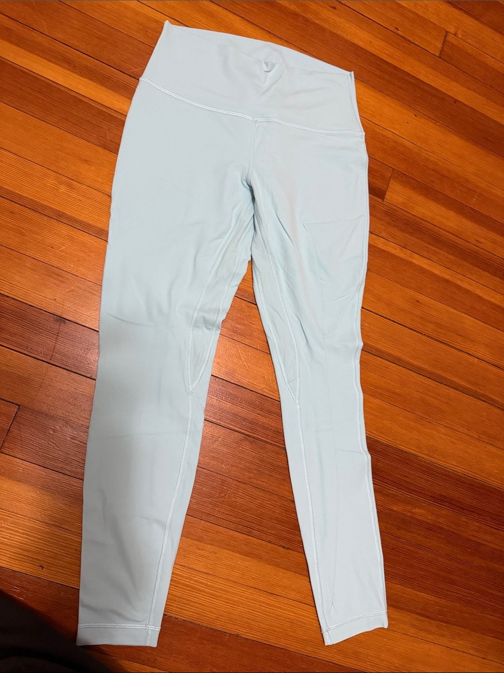 lululemon athletica Light Blue High-Waist Leggings